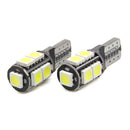Bulbs 5050 9SMD 12V Dome Map T10 W5W Car LED Reading Bulbs License Plate Light