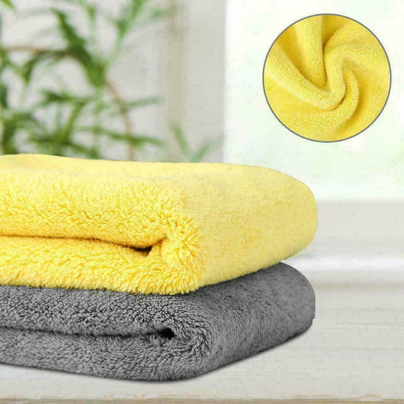 Microfiber Cleaning Cloth Wash Towel Drying Rag Car Polishing H9Y7 Rag Y8L8
