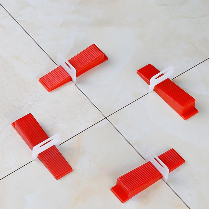 100pcs Tile Leveling Wedges Locator Level Tile Spacers for Flooring Tools Newly
