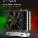 M.2-THREE Solid State Hard Disk Radiator Active M.2 Hard Drive Cooler for PC