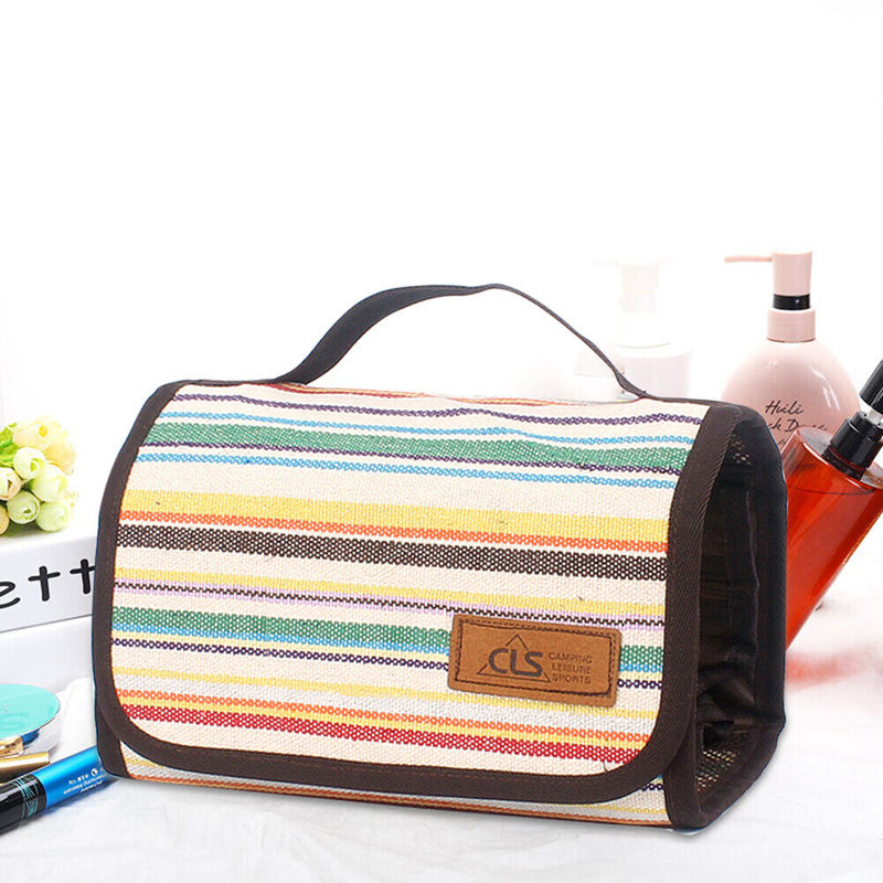 Functional Hanging Pocket Makeup Case Necessaries Organizer Handbag for Outdoor