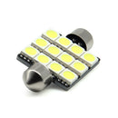 5630 12SMD 39MM COB Car LED Reading Bulbs Dome Lamp Festoon Light C5W For 4Pcs