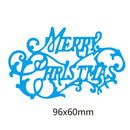 Cards Making Embossing Cards Edges Decor Stencils Cutting Dies Merry Christmas