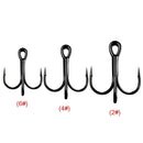 10pcs Fishing Gear Triple Hook High Carbon Steel Sharp Barbed Fishhooks (2)