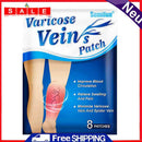 8pcs Pain Relief Vasculitis Phlebitis Patches Herbal Medical Plaster Health Care