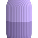 Skin Care Beauty Tool Silicone Ice Cube Tray Massager Face Roller (Purple) Newly