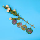 4pcs DIY Special-Shaped Diamond Painting Bag Pendant Mandala Keychains Pendant