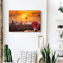 Hot Air Balloon 50x40cm Oil Paint By Numbers DIY Painting SXD216025