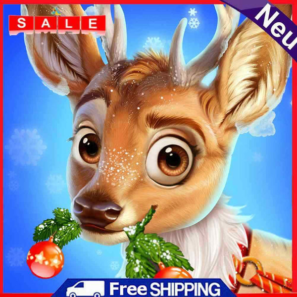 Diamond Embroidery Picture 5D DIY Cute Deer Diamond Painting for Wall Gifts