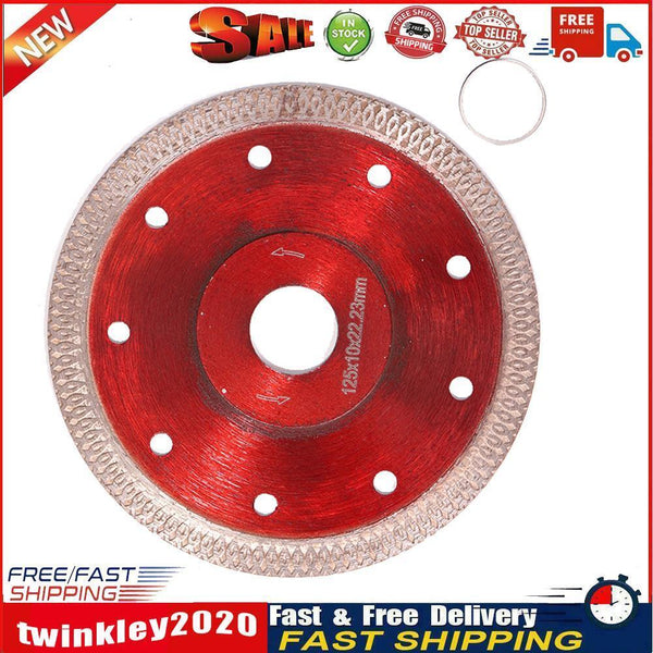 Diamond Saw Blades Wood Cutting Wheel Disk for Tile Ceramic (Red 125mm) Newly
