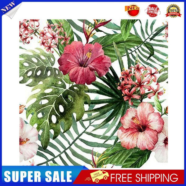 5D Diamond Painting Flower Leaf Full Round Drill Rhinestone DIY Art (A1898)