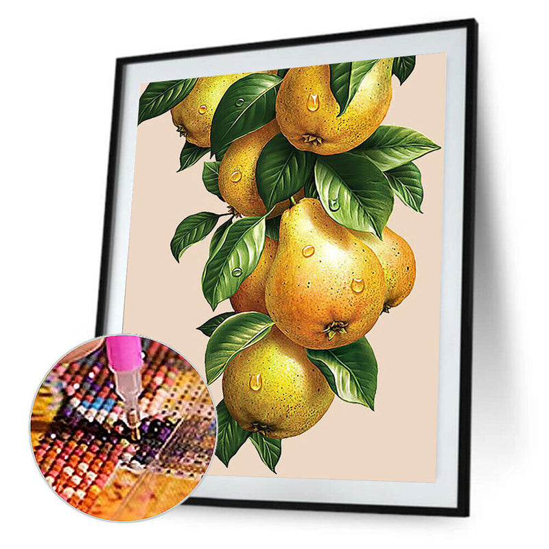 5D Diamond Painting Kit DIY Pear Full Round Drill Mosaic Decoration (E1239)