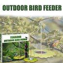 Garden Window Hanging Ornaments Bird Feeder Wooden B3V9 2Q6W Outdoor E9V8
