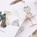 Desktop Decoration Table Numbers Holder Clamps Stand Place Card Photos Clips