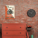 Metal Signs TT Motorcycle Competition Iron Painting Wall Art Poster 20x30cm