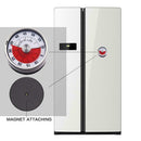 Portable Kitchen Timer Cooking Wind Up Timer Alarm Clock Stopwatch P9F0