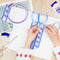 5pcs Cross Stitch Circle Set DIY Craft Round Hand Embroidery Hoops Rings   Newly