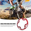 VXM MTB Bike Crank Protector Cover Chainring Crankset Guard Red (32T-34T) Newly