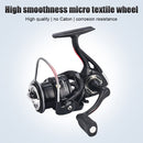 #A 5.2/1 Speed Ratio 13+1 Bearings Spinning Fishing Reel Metal Spool Fishing Tac