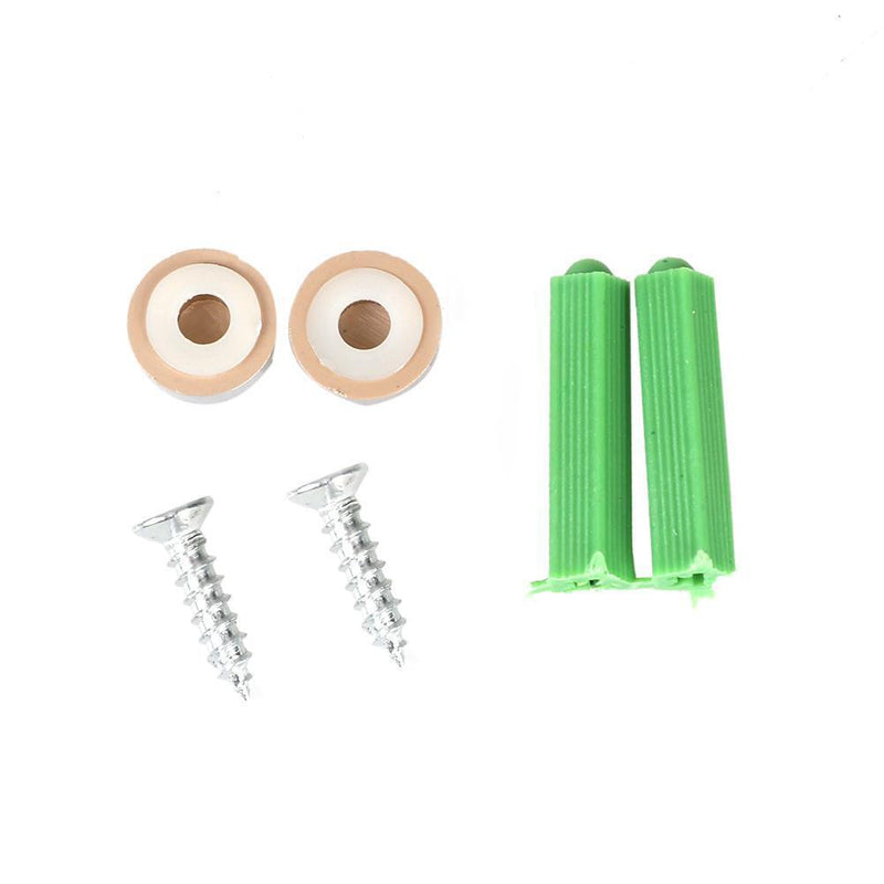 Wall Mounted Hooks Coats Clothes Hat Row Hook Towel Hanger Rack(7 Hooks