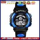 Multifunction Waterproof Boy Sports Electronic Children Watches (Blue)