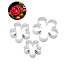 Rose Flower Petal Cutter DIY Cake Mold Fondant Cookie Cutters Cake Tools