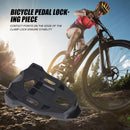 1 Pair Bike Cleat Plastic Road Bike Pedal Cleat Lock Cycling Part Accessories