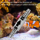 Fish Tank Stainless Steel Check Valve Carbon Dioxide Water Non Return Diffuser
