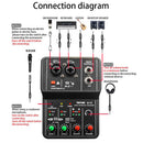 Audio Sound Card for Studio Singing Computer PC Phone 48V Phantom Power