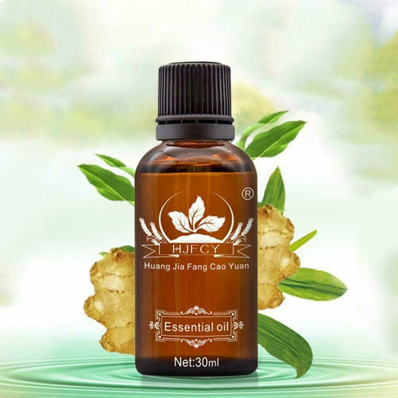Extract Essential Oil Skin Care Lymphatic Drainage Ginger Oil Body Massage