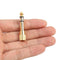 3.5mm Stereo Female to 6.35mm Male Mono Audio Adapter Plug Newly