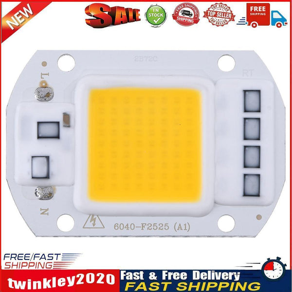 High Power 50W AC 220V COB LED Lamp Chip for Spotlight Searchlight(WW) Newly