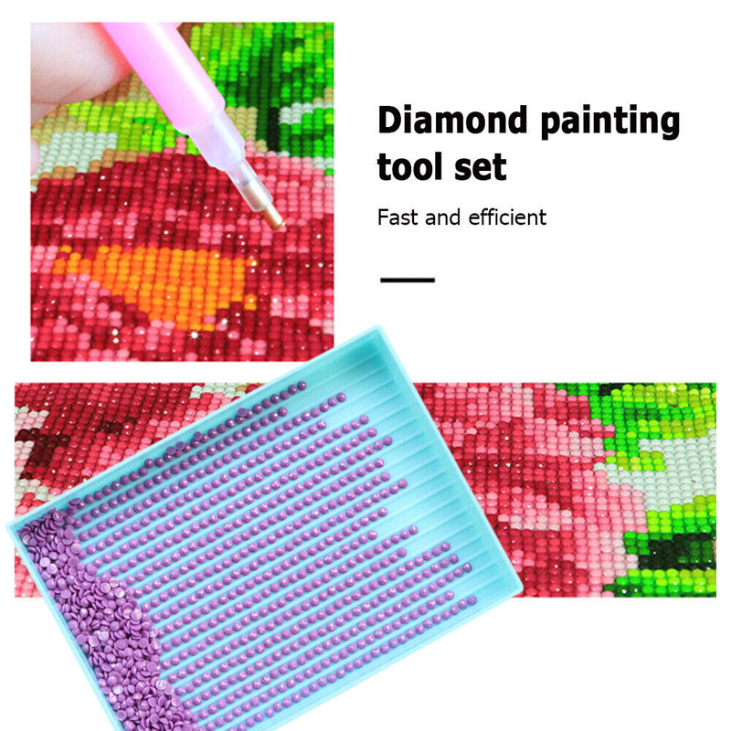 5D Diamond Painting Tools Kit DIY Rhinestones Craft Accessories Set (06) Newly