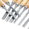 12Pcs Wood Carving Hand Chisel Tool Set Woodworking Professional Gouges