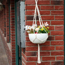 Holders Wall Hanging Garden Decor Hanger Baskets Flower Basket Lifting Rope