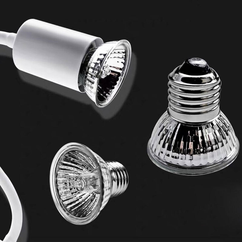 UVA + UVB Reptile Lamp Pet Amphibians Lizards Heating Bulb Turtle Basking L