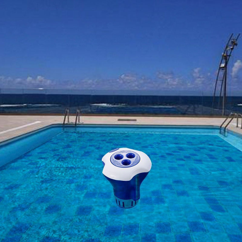 Drug Dispenser Swimming Pool Cleaning Tool Floating Chlorine Dispenser