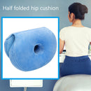 Memory Foam Plush Cushion Orthopedic Office Chair Seat Pillow (Sky Blue) Newly