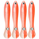 4pcs 10cm 6g Bionic Loach Fishing Lures Sinking Artificial Soft Baits (A) Newly