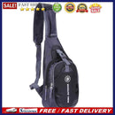 Chest Bag Outdoor Sport Travel Shoulder Sling Backpack Pouch(Black)