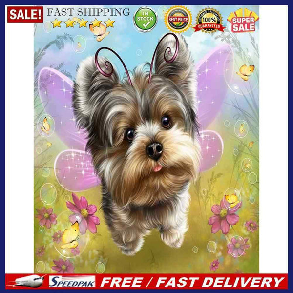 Oil Paint By Numbers Dog And Cat Coloring Picture Drawing