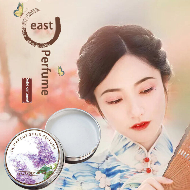 Portable Balm Mild Long Lasting Deodorant Solid Perfume (Lavender)
