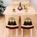 Creative Xmas Chair Covers Cloth Christmas Chair Cap for Home Table Dinner Decor