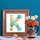 5D DIY Diamond Painting Kits Starfish Letter K Full Round Drill Art (G664)