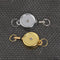 Stationery Metal Anti-Lost Clip Retractable Badge Holder Key Ring Lanyards