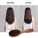 Curved Handle Durable Anti-Corrosion Hair Brush Smooth Daily Comb Hair Care