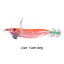 5pcs 9g/10cm Luminous Double-Layer Squid Hooks Artificial Shrimp Lure (2)