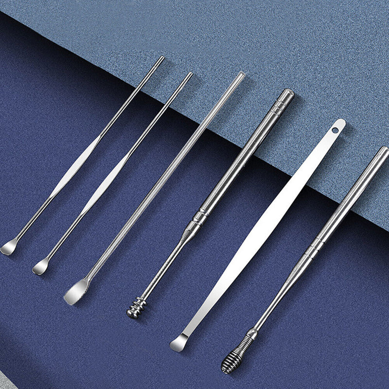 Stainless Steel Piercing Tool Ear Nerves Massage Pressure Relieve Home Access