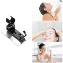 Adjustable Shower Head Holder Punch Free Wall Mounted Bathroom Bracket (B) Newly