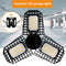 LED Foldable Industrial Light Outdoor Yard Workshop Garage Lamp (White 80W)